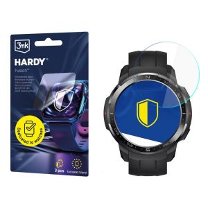 Szkło hybrydowe na smartwatch Honor Watch GS Pro - 3mk HARDY® Fusion Watch Protection™