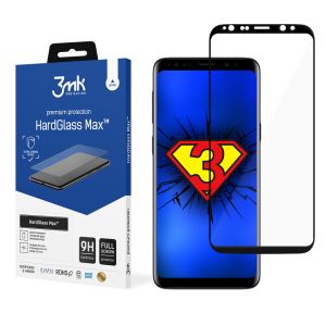 Wzmocnione szkło hartowane na Samsung Galaxy S9 Plus - 3mk HardGlass Max