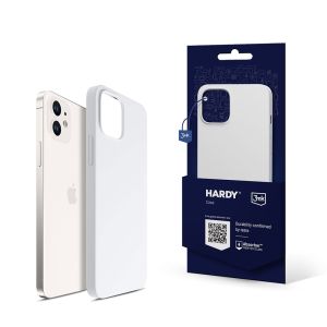 Etui na Apple iPhone 12 - 3mk Hardy Silicone MagCase White