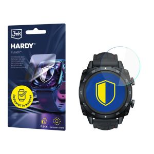 Szkło hybrydowe na smartwatch Cubot C3 - 3mk HARDY® Fusion Watch Protection™