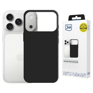 Etui silikonowe z MagSafe na Apple iPhone 17 Pro Max - 3mk HARDY® Mellow MagCase™ Black