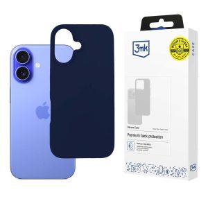 Etui na Apple iPhone 16 - 3mk Silicone Case Dark Navy