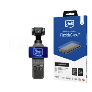 Nietłukące szkło hybrydowe na DJI Osmo Pocket 4 - 3mk FlexibleGlass