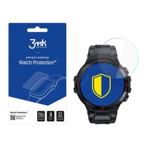 Szkło ochronne na ekran smartwatcha Rubicon RNCE73 - 3mk Watch Protection