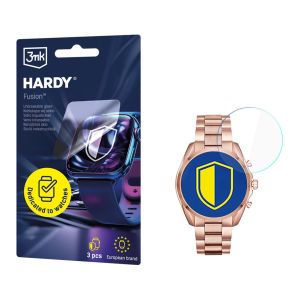 Szkło hybrydowe na smartwatch Michael Kors Bradshaw MKT5086 5gen - 3mk HARDY® Fusion Watch Protection™
