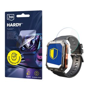 Szkło hybrydowe na smartwatch Rubicon RNCF27 - 3mk HARDY® Fusion Watch Protection™