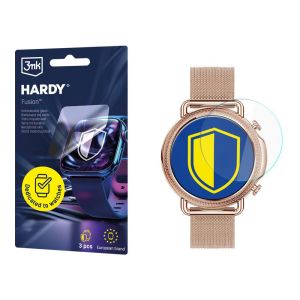 Szkło hybrydowe na smartwatch Rubicon RNBE74 - 3mk HARDY® Fusion Watch Protection™