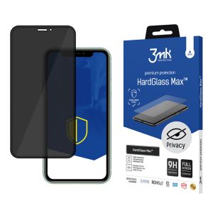 Szkło prywatyzujące na Apple iPhone X/XS/11 Pro - 3mk HardGlass Max Privacy