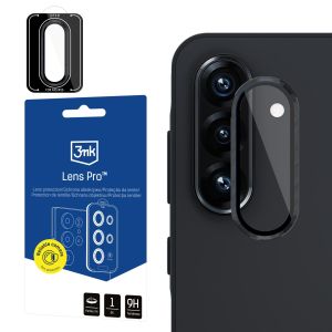 Szkło hartowane na obiektyw aparatu do Samsung Galaxy A36 - 3mk Lens Protection Pro Black