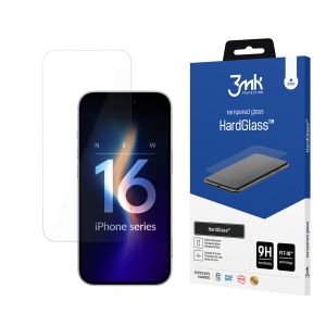 Szkło hartowane na Apple iPhone 16 - 3mk HardGlass