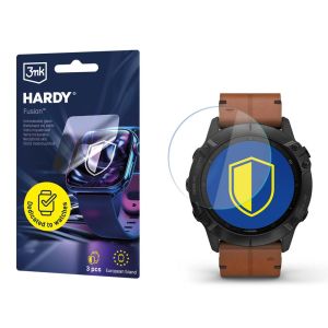 Szkło hybrydowe na smartwatch Garmin Fenix 6X - 3mk HARDY® Fusion Watch Protection™