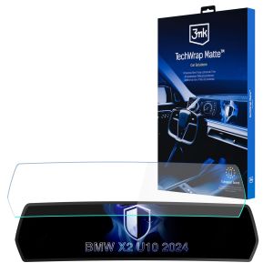Matowa folia ochronna na ekran nawigacji do BMW X2 U10 2024- - 3mk TechWrap Matte™ Center Display