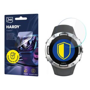 Szkło hybrydowe na smartwatch Suunto 5 - 3mk HARDY® Fusion Watch Protection™