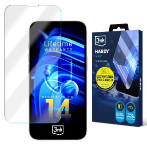 Superwytrzymała folia na Apple iPhone 14 - 3mk HARDY® Tectra™ (dożywotnia gwarancja)
