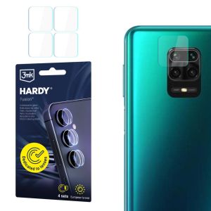 Szkło na obiektyw aparatu do Xiaomi Redmi Note 9 Pro Max - 3mk HARDY® Fusion Lens Protection™