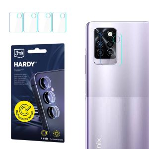 Szkło na obiektyw aparatu do Infinix Note 10 Pro - 3mk HARDY® Fusion Lens Protection™