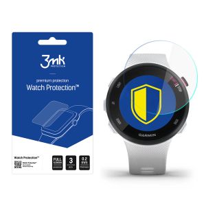 Szkło ochronne na ekran smartwatcha Garmin Forerunner 45s - 3mk Watch Protection