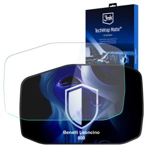 Matowa folia ochronna na ekran nawigacji do Benelli Leoncino 800 - 3mk TechWrap Matte™ Center Display