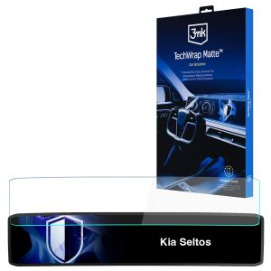 Matowa folia ochronna na ekran nawigacji do Kia Seltos 2026- - 3mk TechWrap Matte™ Center Display