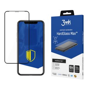 Wzmocnione szkło hartowane na Apple iPhone X - 3mk HardGlass Max