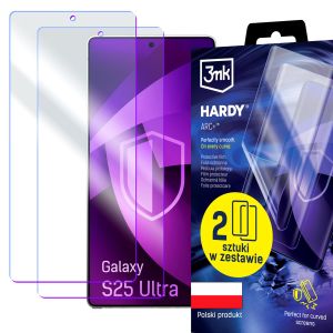 2x Folia ochronna na Samsung Galaxy S25 Ultra - 3mk HARDY® ARC+