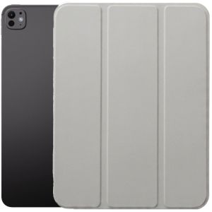 Etui z podstawką na tablet Apple iPad Pro 13 (M4/M5) (13") - 3mk HARDY® TabCase™ Silver
