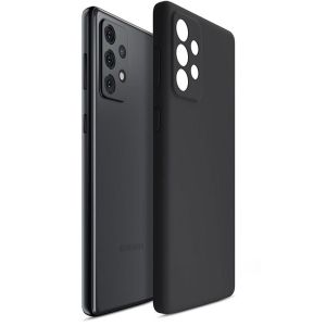 Etui silikonowe na Samsung Galaxy A33 5G - 3mk HARDY® Mellow Case™ Black