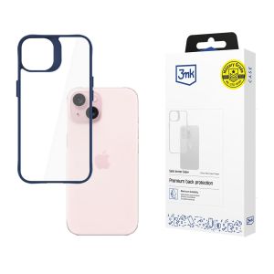 Etui na Apple iPhone 15 - 3mk Satin Armor Case+ Blue