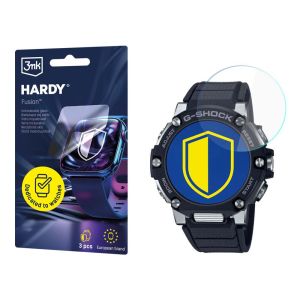 Szkło hybrydowe na smartwatch G-Shock GST B300 - 3mk HARDY® Fusion Watch Protection™