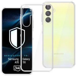 Przezroczyste etui na Samsung Galaxy A35 5G - 3mk HARDY® Vision Case™