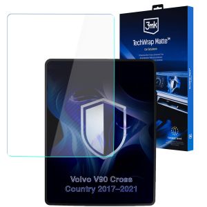 Matowa folia ochronna na ekran nawigacji do Volvo V90 Cross Country 2017–2021 - 3mk TechWrap Matte™ Center Display