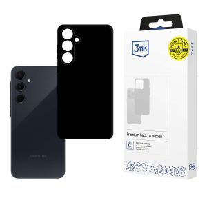 Etui silikonowe na Samsung Galaxy A35 5G - 3mk HARDY® Mellow Case™ Black
