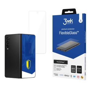 Nietłukące szkło hybrydowe na Samsung Galaxy Z Fold 5 (Front) - 3mk FlexibleGlass