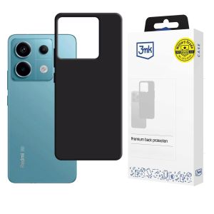 Etui silikonowe na Redmi Note 13 Pro 5G - 3mk HARDY® Mellow Case™ Black