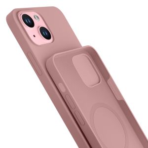 Etui na Apple iPhone 15 Plus - 3mk Hardy Silicone MagCase Pink