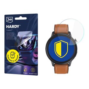 Szkło hybrydowe na smartwatch Maxcom FW46 - 3mk HARDY® Fusion Watch Protection™