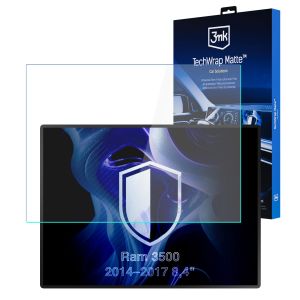 Matowa folia ochronna na ekran nawigacji do Ram 3500 2014–2017 8,4" - 3mk TechWrap Matte™ Center Display