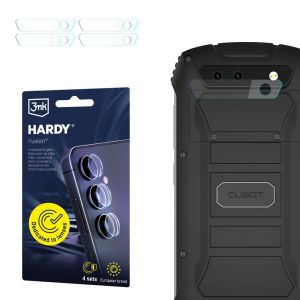 Szkło na obiektyw aparatu do CUBOT King Kong Mini 2 - 3mk HARDY® Fusion Lens Protection™