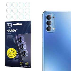 Szkło na obiektyw aparatu do Oppo Reno 4 CPH2113 - 3mk HARDY® Fusion Lens Protection™
