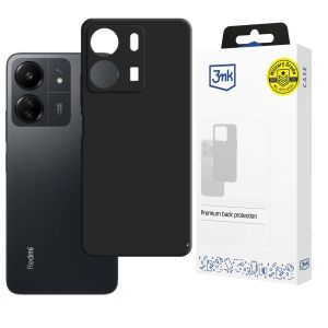 Etui silikonowe na Poco C65 - 3mk HARDY® Mellow Case™ Black