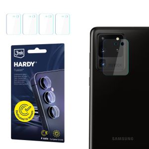 Szkło na obiektyw aparatu do Samsung Galaxy S20 Ultra 5G - 3mk HARDY® Fusion Lens Protection™