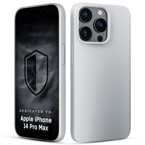 Etui silikonowe z MagSafe na Apple iPhone 14 Pro Max - 3mk HARDY® Mellow MagCase™ White