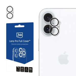 Pancerna ochrona aparatu do Apple iPhone 16 - 3mk Lens Pro Full Cover