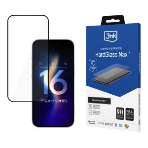 Wzmocnione szkło hartowane na Apple iPhone 16 Pro Max - 3mk HardGlass Max