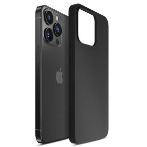 Etui silikonowe na Apple iPhone 14 Pro Max - 3mk HARDY® Mellow Case™ Black