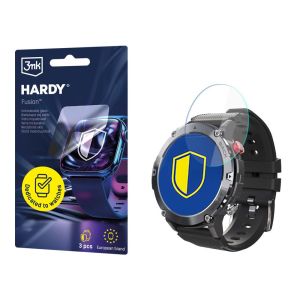 Szkło hybrydowe na smartwatch Cubot C21 - 3mk HARDY® Fusion Watch Protection™