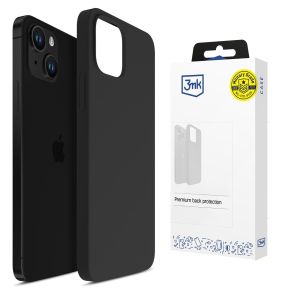 Etui silikonowe na Apple iPhone 14 Plus - 3mk HARDY® Mellow Case™ Black