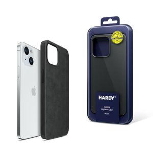 Etui na Apple iPhone 15 Plus - 3mk HARDY MagFabric Case Black