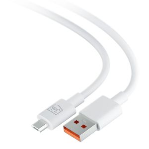 Kabel USB-A to Micro 12W 2.4A 1.2m - 3mk Hyper Cable White