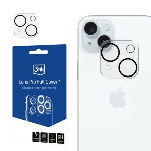 Pancerna ochrona aparatu do Apple iPhone 15/15 Plus - 3mk Lens Pro Full Cover